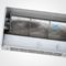 1000CMH erhitzte Luftschleier-Aluminiumgebläse-Querfluss-Fan PTC-Tür